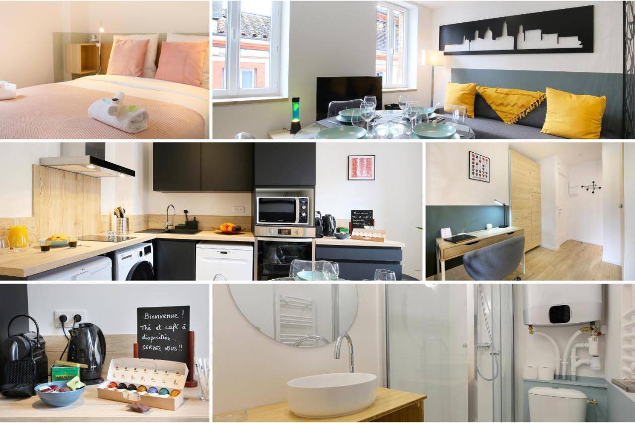 Appartamento Expat Renting - Entre Piment & Violette - Saint Michel Tolosa Esterno foto